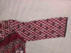 Patterned Casual Dress