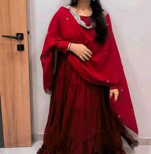 Beautiful Red Gown