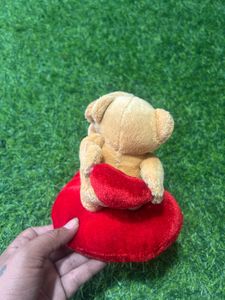 Kissing Teddy Bear Plush