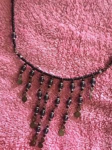 Beaded Dangle Necklace