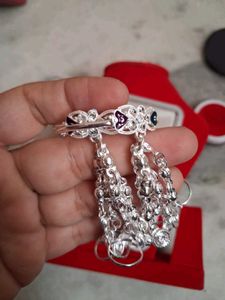 Beautiful New Born Babies Silver Bracelet