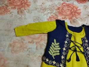 Kurti With Jacket 💗