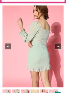 Berrylush Green Dress