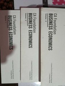 CA Foundation Textbooks Set