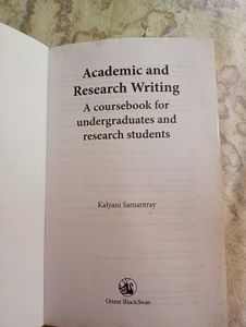 Academic And Research Writing