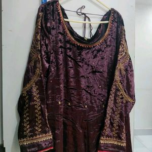 Velvet Kurta