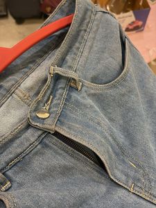 Ripped Wide Leg Jeans