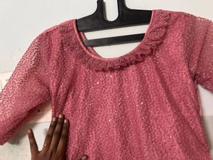 Elegant Pink Party Dress