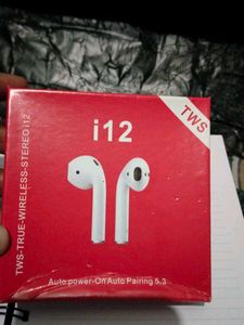 Earphone Airbord Tws i12