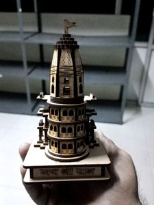 Wood Art Shree Ram Mandir