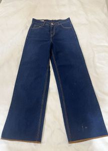 Wide Leg Denim Jeans