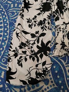 White Floral Top