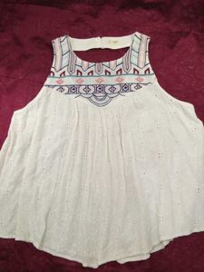 White Top And Never Used