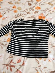 Striped Long Sleeve Top
