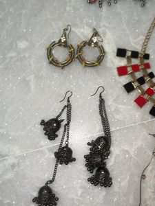 Combo Necklace And Earrings