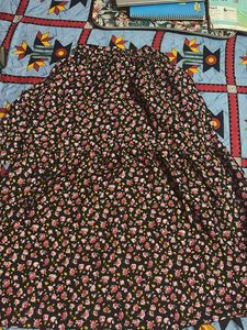 Floral Print Tiered Maxi Dress