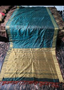 Pure silk double tone kanjeevaram