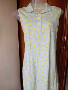 Lemon Print Dress