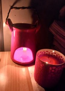 Candle &amp; Holder Set🕯🕎
