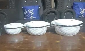 3 Casserole Set