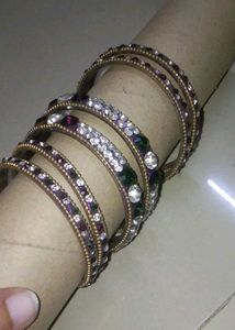 Vintage Inspired Bejeweled Bangles