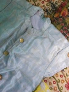 Straight Kurti with Button Detailing