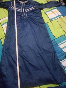 Blue Thobe (Jhubba) - Traditional Wear