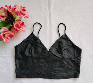 Shein : Black Crop Top