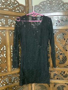 classic black dress