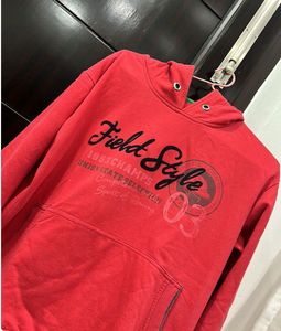 Red Trending Hoodie,Looks Cool