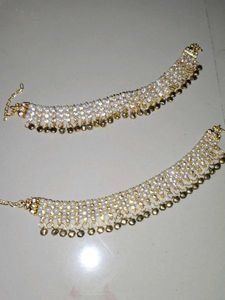 Pearl Anklet with Bells