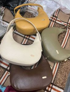 Elegant Brown Handbag, Hobobag