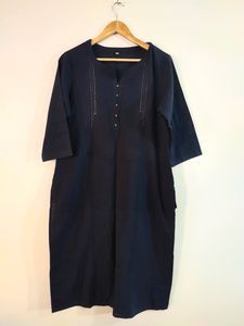Women's Blue Kurta