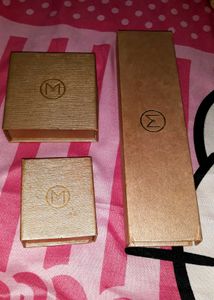 Malabar Gold Long Chain, Necklace & Ring Box