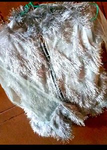 Fuzzy Sheer Vest - Unique Statement Piece