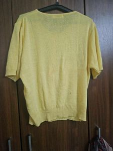 New Yellow Cardigan.