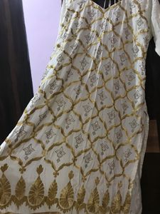 Full Zari Work Dupatta And Kurti