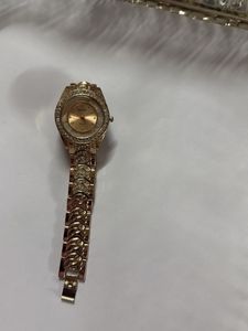Elegant Gold-Tone Ladies Watch
