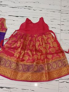 Pattu Banarasi Dress