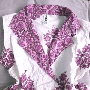 Floral Collared Tunic
