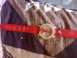 Stylish Two Women Watches Red &amp; Purple