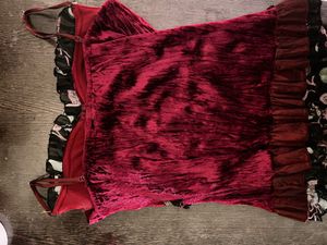Romantic goth/vampy corset top