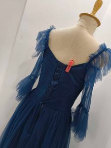 Navy Blue Maxi Dress