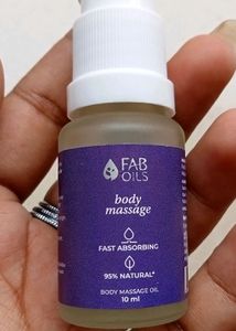 Fab Oils Body Massage Oil (10ml)