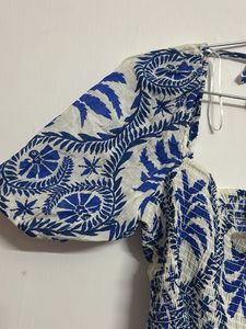 Floral Print Crop Top