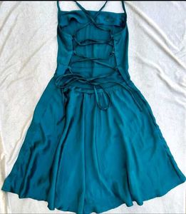 Satin Blackless Dress
