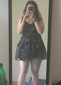 Quiero Women Black Mini Dress