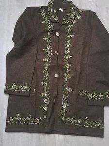 1 new blazer sweater n green sh