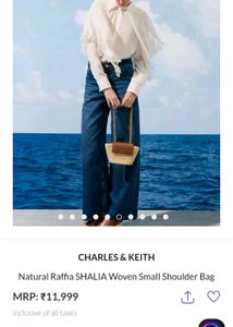 charles keith brand new bag with tag nd dust cover