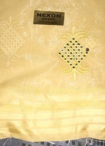 Yellow Nexon Blouse Fabric
